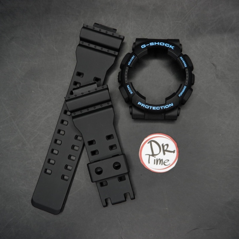 กรอบสายตรงรุ่น สีดำด้าน ฟอนต์ดำแดง โมเดล GA-110 - รูปที่ 4