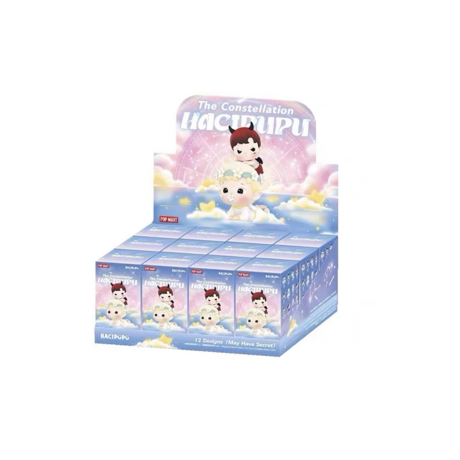 POP MART HACIPUPU The Constellation Series Figures Blind Box ยกกล่อง