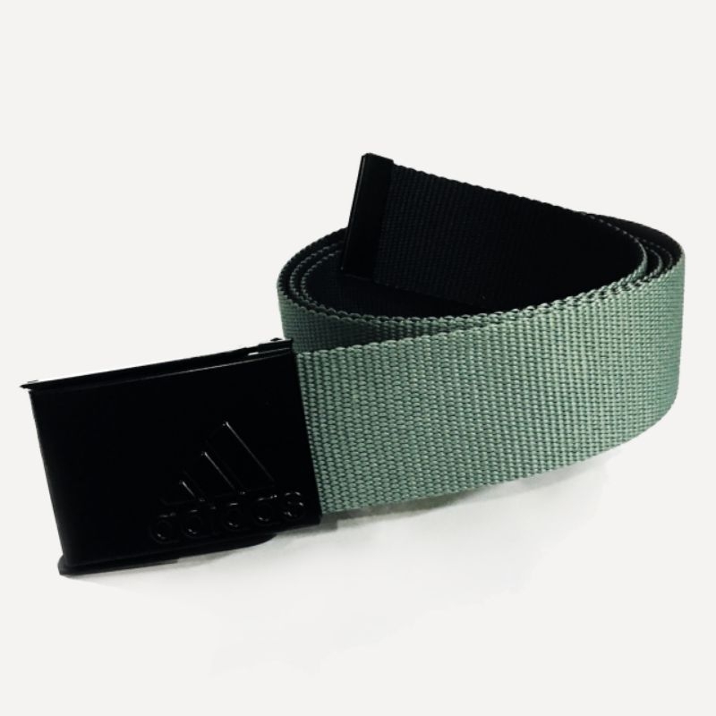 เข็มขัด 𝗔𝗱𝗶𝗱𝗮𝘀 𝗚𝗼𝗹𝗳 𝗥𝗲𝘃𝗲𝗿𝘀𝗶𝗯𝗹𝗲 𝗪𝗲𝗯𝗯𝗶𝗻𝗴 𝗕𝗲𝗹𝘁 ✅️✅️ราคาลดเหลือ 890บาท(ป้าย 990)🌈🌈 กว้าง  3.5cm ความยาวสุด 50" ตัดสายได