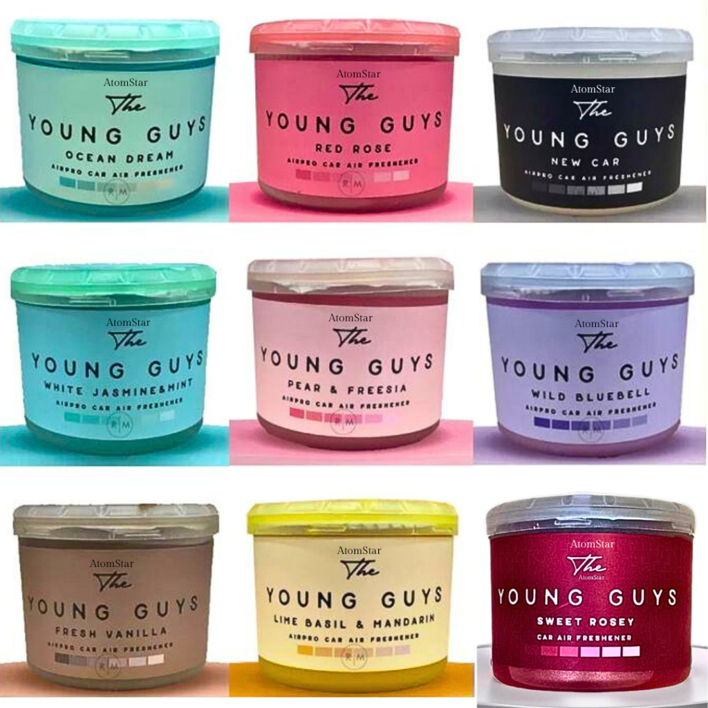 Airpro Car Young Guys 128G เจลน้ำหอมปรับอากาศ เจลปรับอากาศ เจลดับกลิ่น สำหรับรถยนต์ และในบ้าน