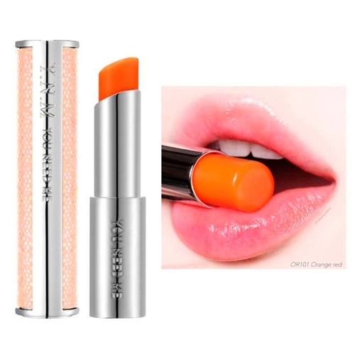 สีส้ม YNM Rainbow Honey Lip Balm แท้ค่ะ