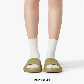 【Limited】ReadyStock POSE รองเท้านิ่มเหมือนเหยียบขี้ RMAXPRO38° รองเท้าแตะนุ่ม Cloud Slippers รองเท้าแตะกันลื่นP17502S