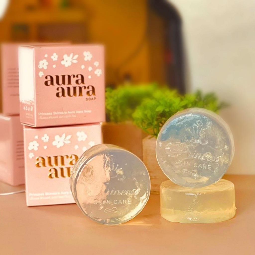 Princess Skincare สบู่หน้าเงา ทำความสะอาดผิวหน้า 70g.