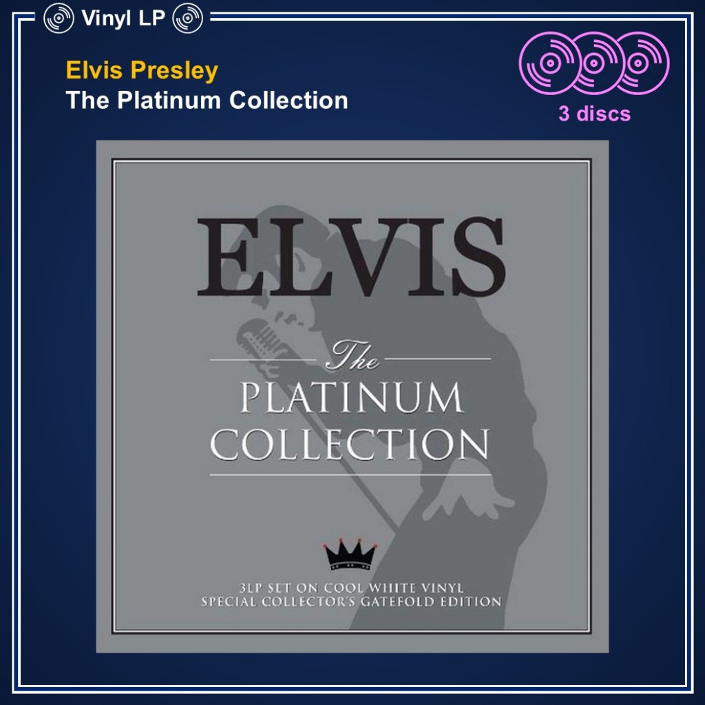 [แผ่นเสียง Vinyl LP] Elvis Presley - The Platinum Collection [ใหม่และซีล SS]