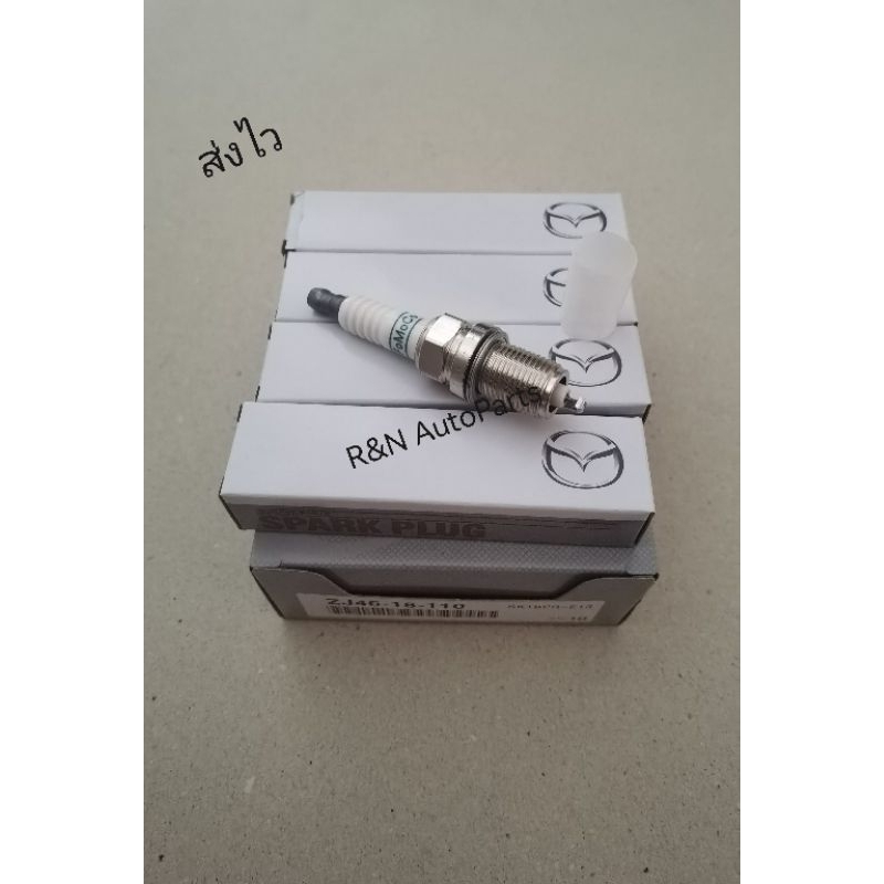หัวเทียน​ Mazda​2​ v​เครื่อง​1.5​ Mazda​ 3​ เครื่อง​1.6​ ปี​2008-2014​ ( ราคา1ตัว)​ (ZJ46-18-110)