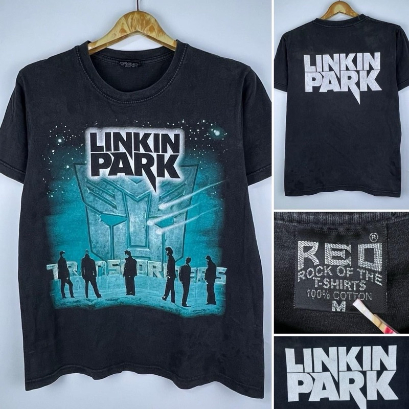 เสื้อยืดมือสองวง Linkin park (M) ป้าย REO