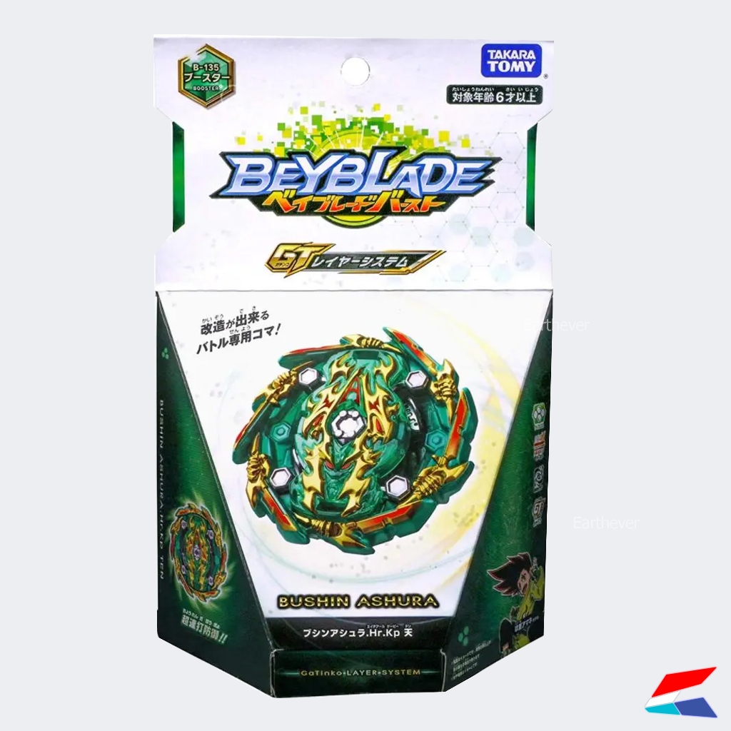 TAKARA TOMY Beyblade Burst B-135 Bushin Ashura ของแท้