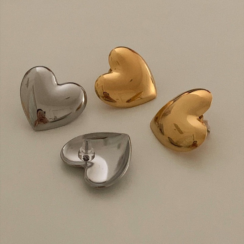 HER OBJECTIVE_HER HEART BEAT BOLD EARRINGS