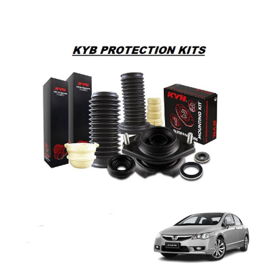 KAYABA ยางกันกระแทกโช้ค ยางกันฝุ่นโช้ค หน้า HONDA Civic FD 06-11 ฮอนด้า ซีวิค เอฟดี ปี 2006-2011 ราคาต่อ 1 ชิ้น