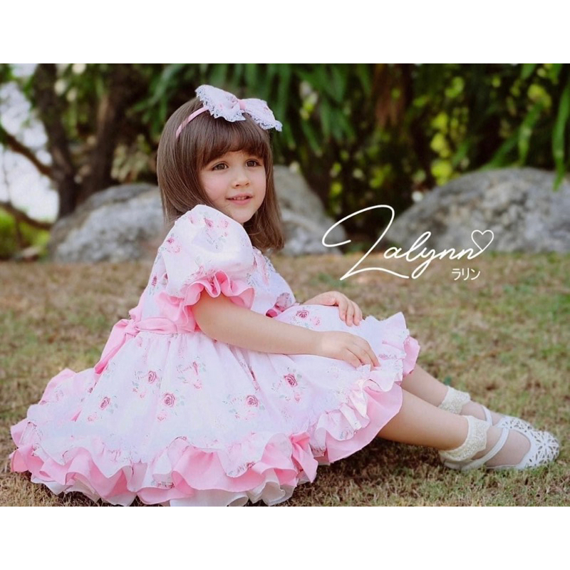 ชุดเดรสกุหลาบ Lalynn ラリン - Kids' Vintage & Lolita Clothing