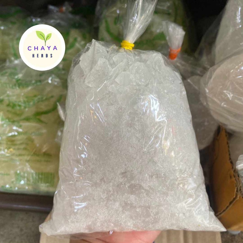 สารส้มป่น ขนาด 500 กรัม (จำกัด 10 ถุง ต่อ ออเดอร์)