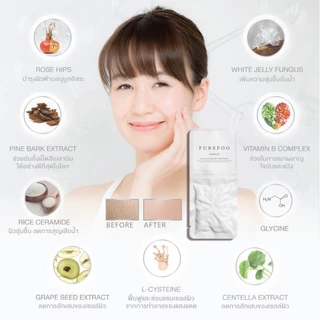 FUREFOO ESSENCE REFILL 60 TAB (ชนิดรีฟีลเหมาะสำหรับผู้ที่มีกระปุกหรือตลับอาหารเสริม)
