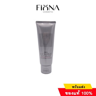 โฟมล้างหน้า Mistine Double Foam With Cleanser & Whitener ดูแ…