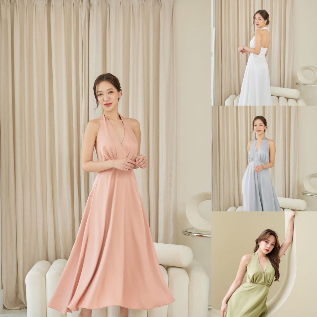 Pirunya - Long Dress 09 เดรสยาว คล้องคอ