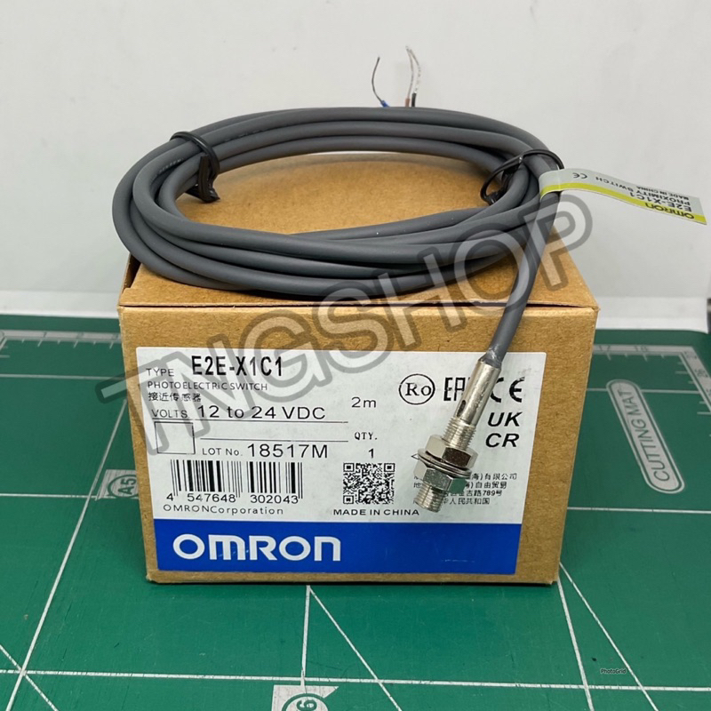 E2E-X1C1 NPN NO 12-24VDC Proximity Switch Sensor ของใหม่พร้อมส่งที่ไทย ส่งทุกวัน