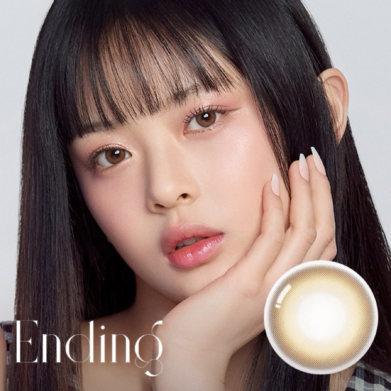 🐰Pre-Order O-LENS ENDING 1DAY Brown (กล่อง10คู่)🤎