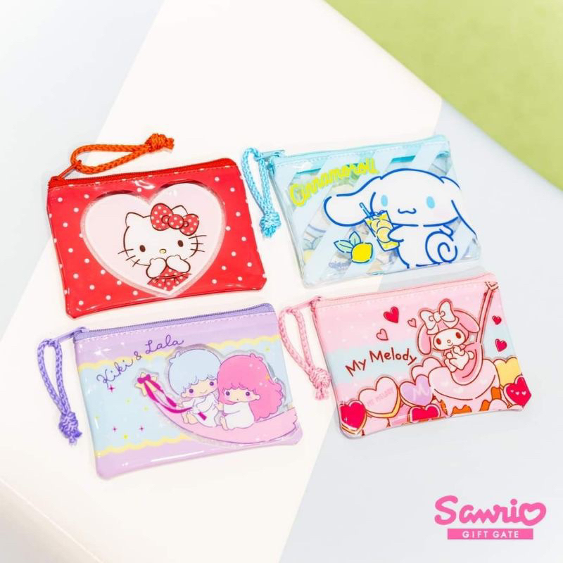 ซองใส่เหรียญ/บัตรsanrio ของแท้ ลายใหม่ล่าสุด