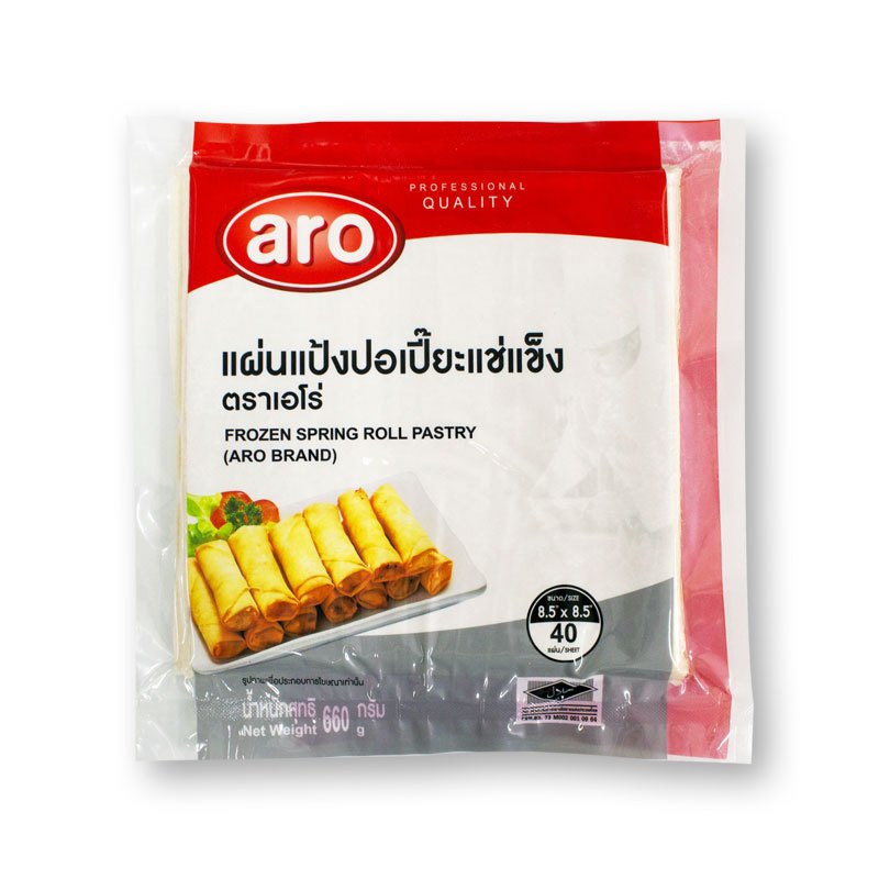 เอโร่ แผ่นแป้งปอเปี๊ยะแช่แข็ง 660 ก.