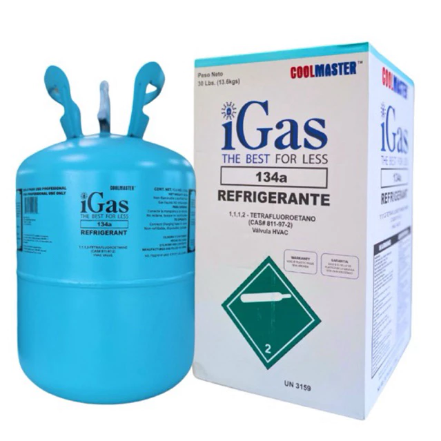 น้ำยาแอร์รถยนต์ iGas R134a ขนาด 13.6 กก