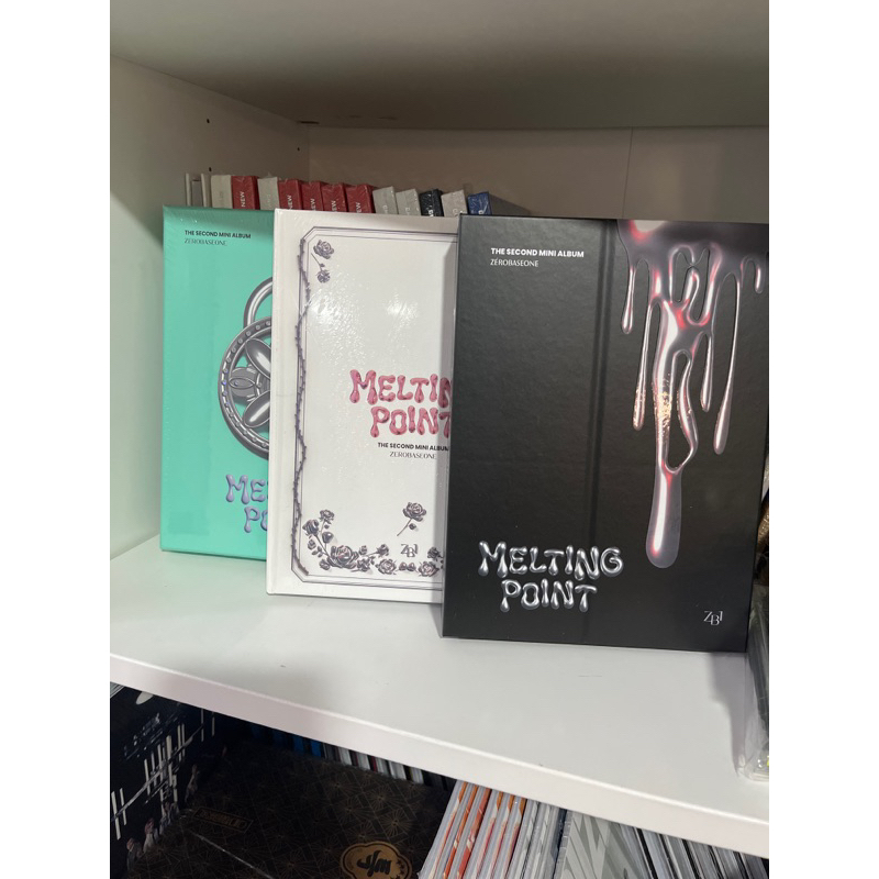 พร้อมส่ง อัลบั้ม zerobaseone zb1 - melting point ไม่แกะ