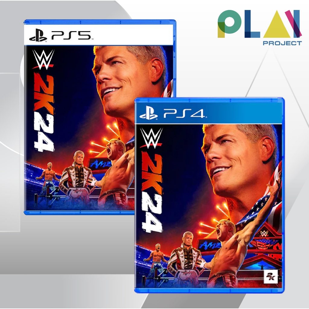 [PS5] [PS4] [มือ1] WWE 2K24 Standard Edition [แผ่นแท้] [PlayStation5] [เกมPS5] [PlayStation4] [เกมPS4]
