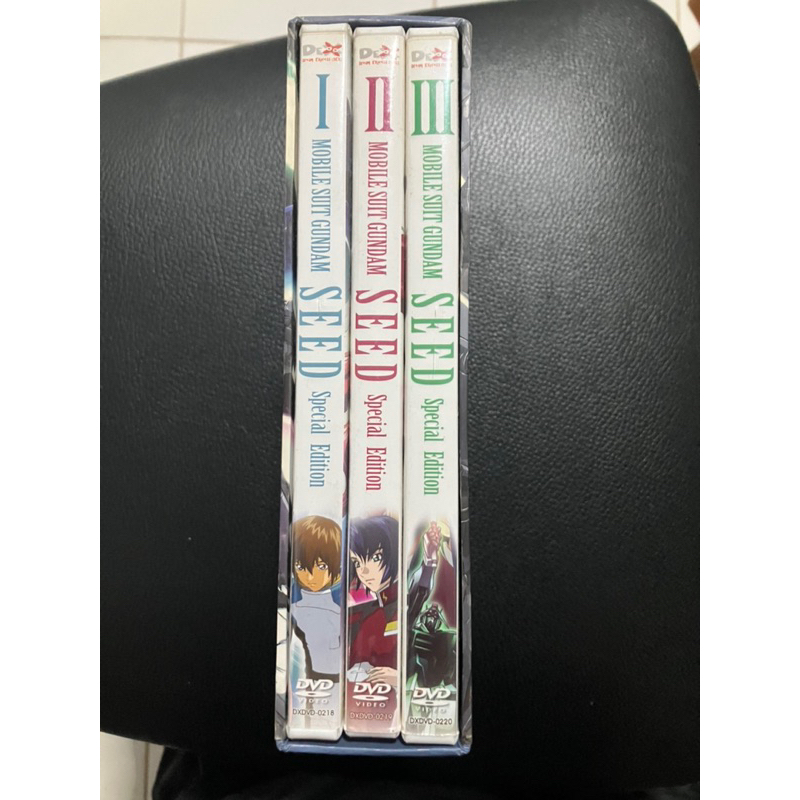 DVD GUNDAM SEED SPECIAL EDITION 1-3 BOXSET ลิขสิทธิ์เเท้