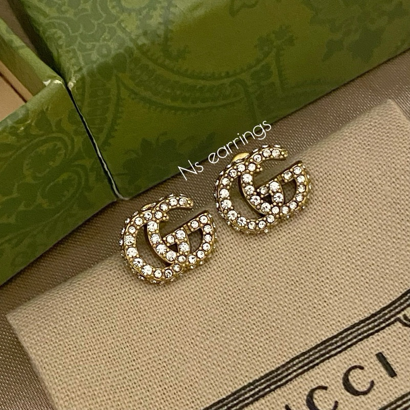 NS.EARRINGS | NS284 - DOUBLE G CRYSTALS