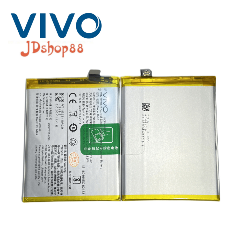 แบตเตอรี่ vivo V11,V11 pro, B-F0 แบตโทรศัพท์ Vivo V11 VIVO V11, V11I, Y97, 3240 mAh Battery Vivo V11/V11Pro (B-F0) งานแท