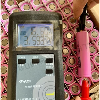 แบต 18650 3.7V 2600mAh ถ่านชาร์จ แบตใหม่ แบตลิเธียม แบตเตอรี่ ลิเธี่ยม NMC Li-on 2.6Ah ถ่าน INR18650