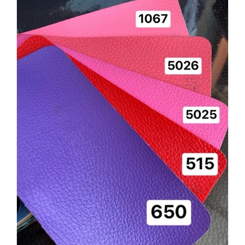 หนัง PVC ลายลิ้นจี่ ขนาด 138x50 cm.