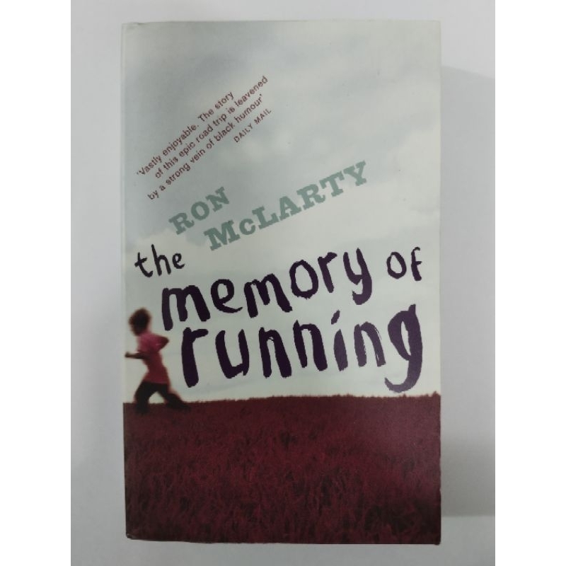 NR ENGLISH BOOKS - The memory of running by Ron Mclarty (2nd hand)