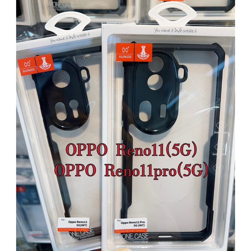 XUNDD Beatle ของแท้ Oppo Reno 11/Reno 11 Pro 5g Xundd เคสโทรศัพท์มือถือ ขอบนิ่ม ป้องกันลายนิ้วมือ กันกระแทก
