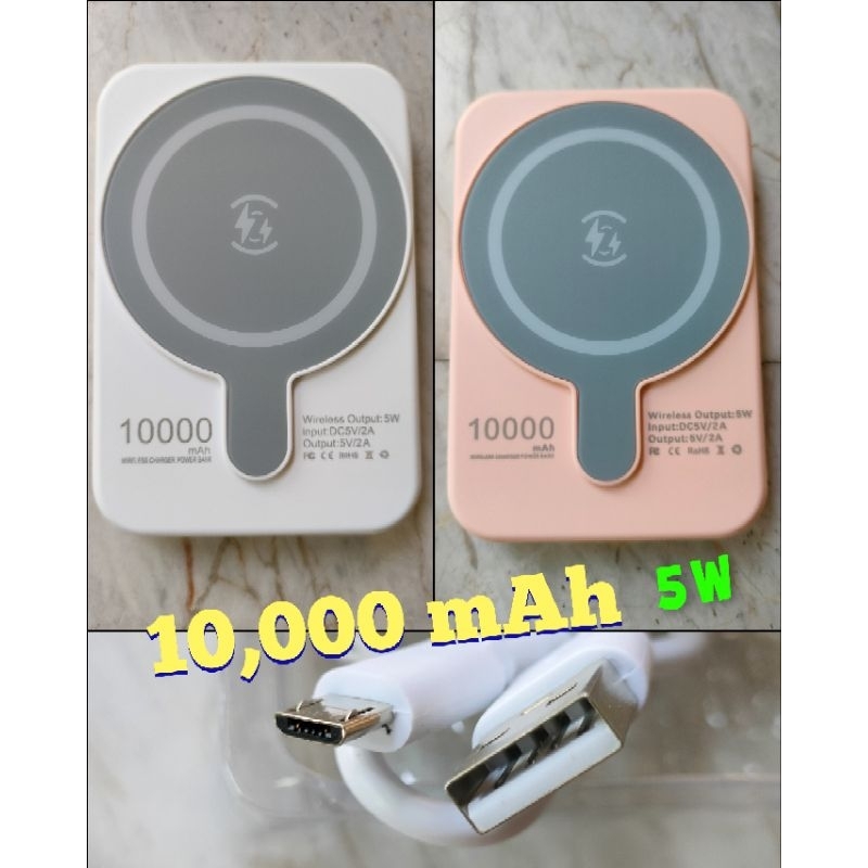 Magnetic Wireless Powerbank 10000 mAh 5W