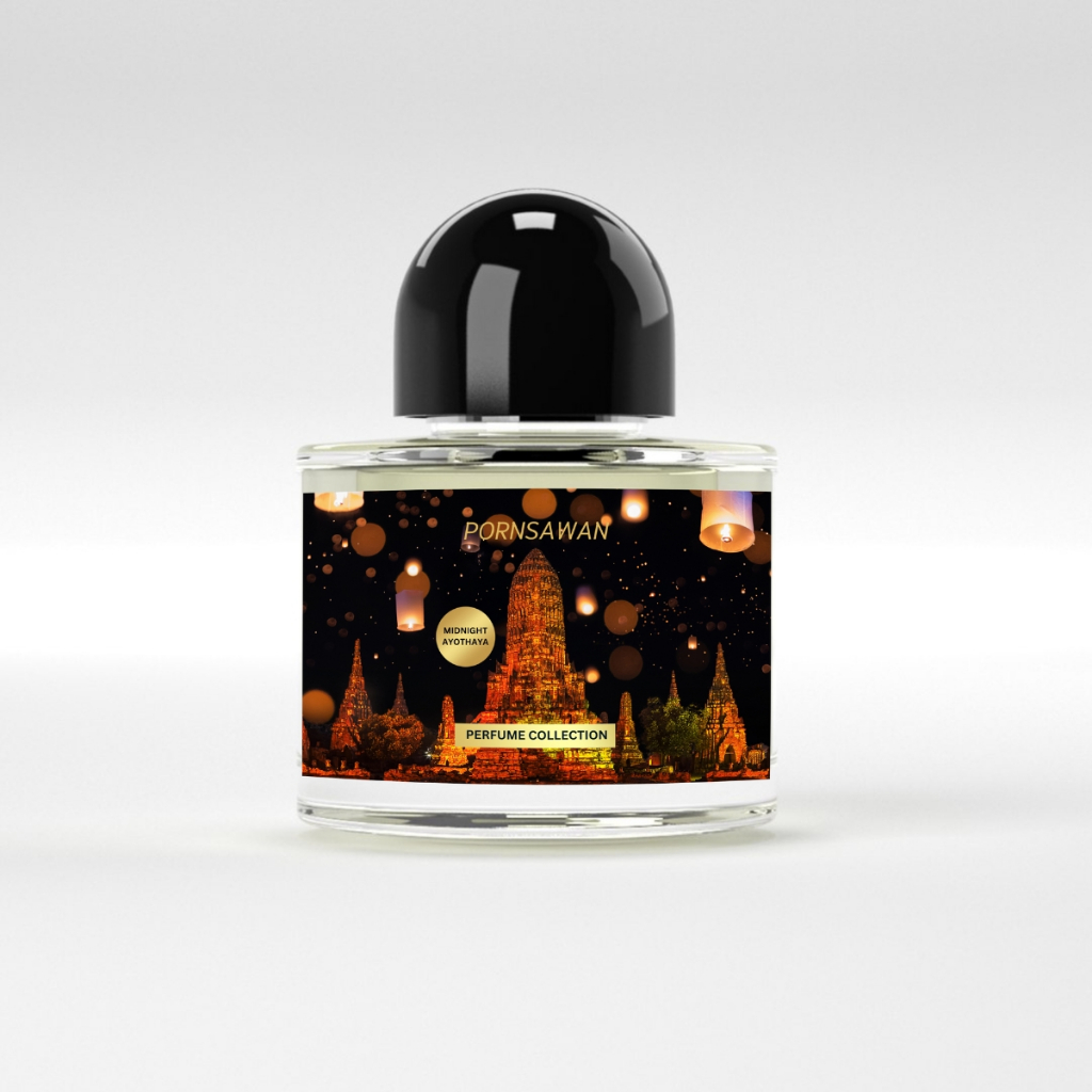 น้ำหอมกลิ่นไทยๆ PORNSAWAN กลิ่น MIDNIGHT AYOTHAYA 30 ml. perfume น้ำหอมฉีดตัว น้ำหอมติดผิว น้ำหอมกลิ่นดอกไม้ไทย