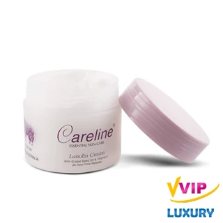 ครีมบำรุงผิวหน้า Careline Placenta/Lanolin Cream 100 ml 24 Hour Time Release