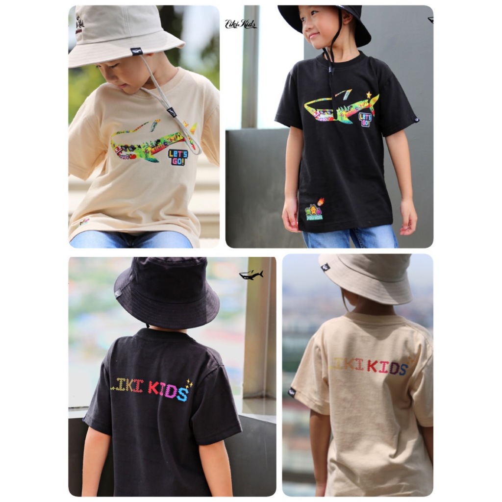 เสื้อยืดเด็ก "LIKI KIDS X 8 BIT"
