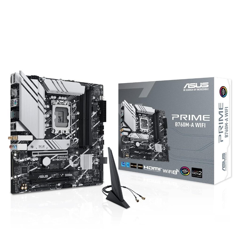 ASUS PRIME B760M-A WIFI DDR5 LGA1700 mATX
