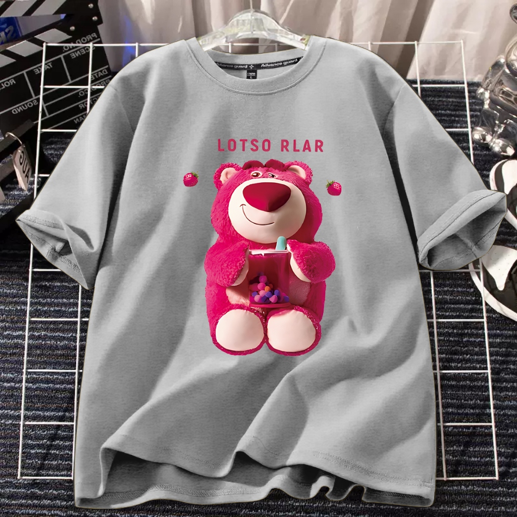 D517เสื้เสื้อยืดแขนสั้ง ผ้านุ่มยืดได้ใส่สบายฯ ลายแฟชั่งสวยน่ารักใส่ได้ทั้งชายและหญิง - รูปที่ 3