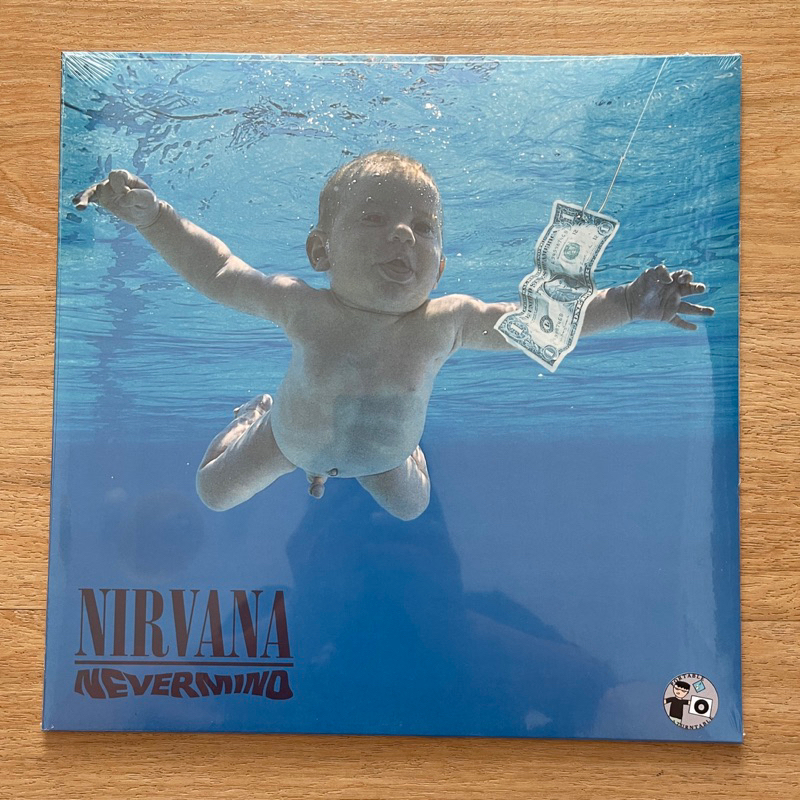 (พร้อมส่ง🔥)  แผ่นเสียง Nirvana  Nevermind, Vinyl, LP, Album, Reissue, 180g มือหนึ่ง ซีล