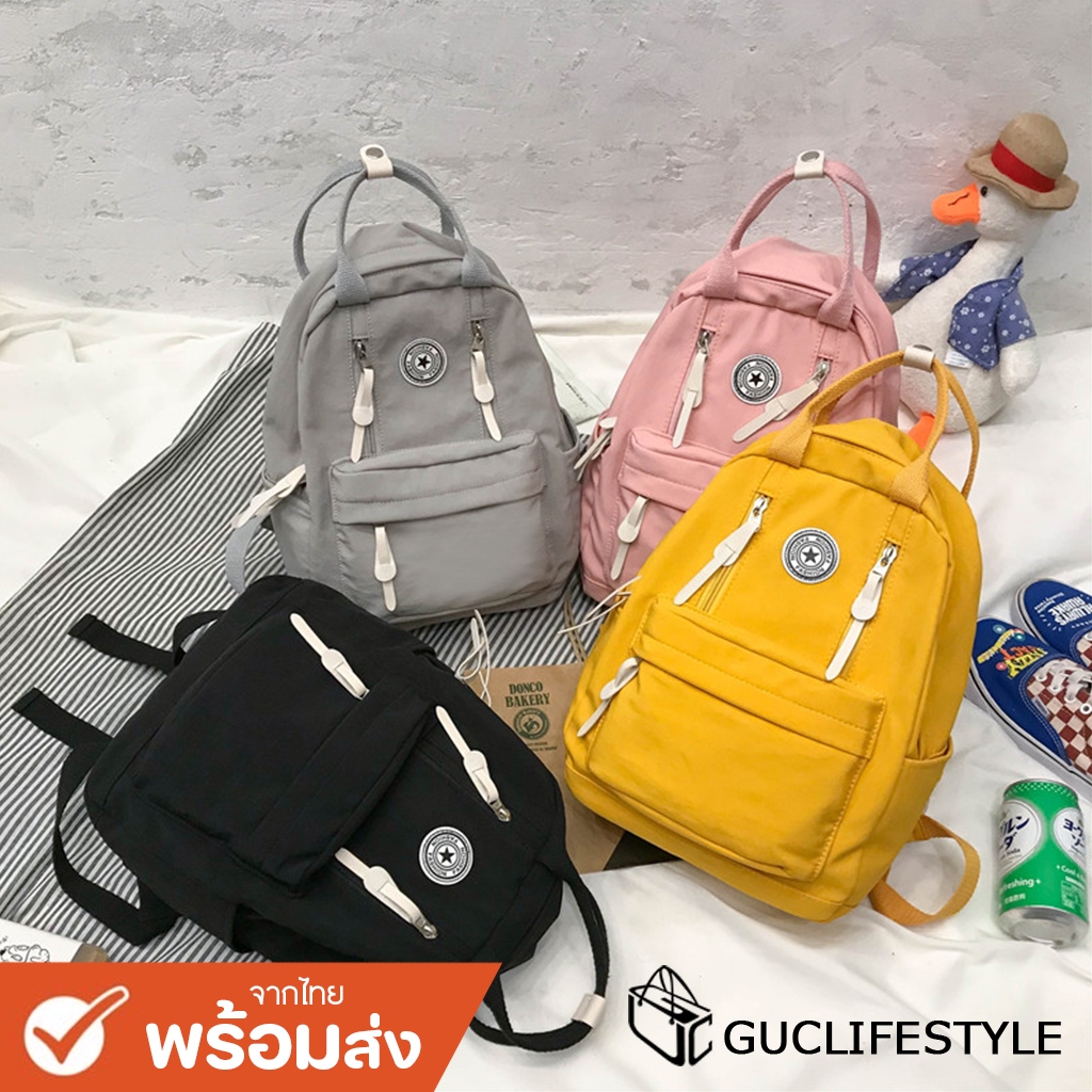 GUCSELECTED(B1108) -L1กระเป๋าเป้มินิผ้าโพลีเอส