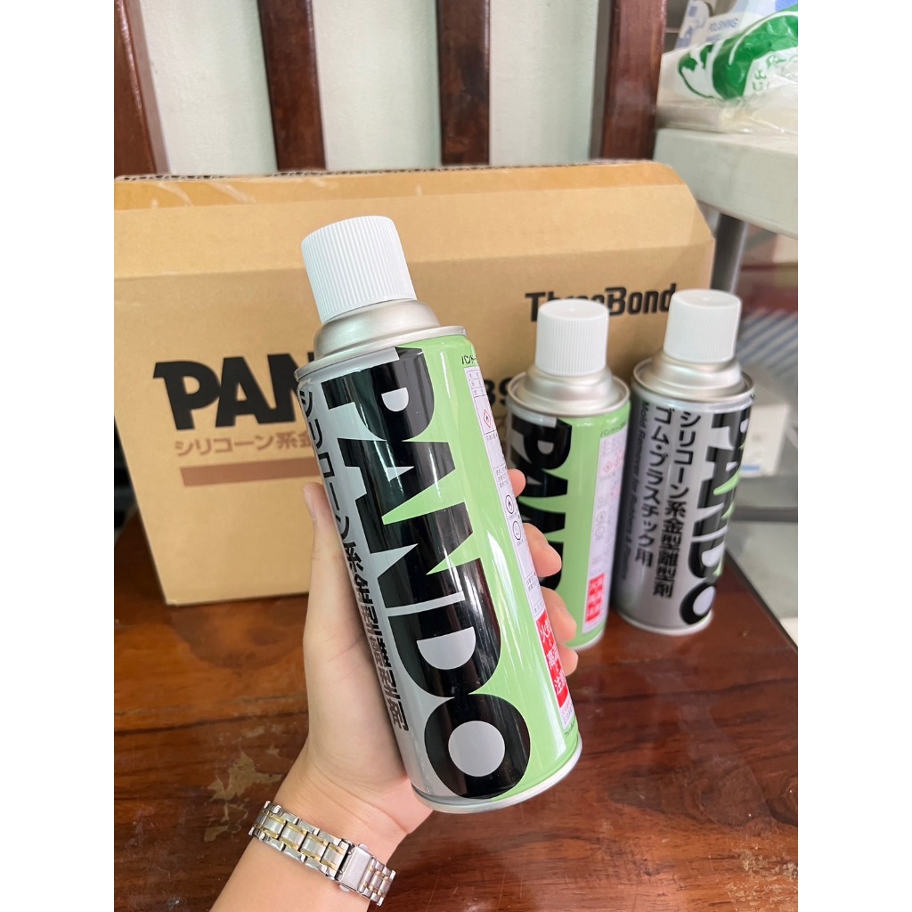 PANDO สเปรย์หล่อลื่นรางกระจก Threebond Pando ของแท้ 39C (420ml.) ราคา ถูกที่สุด ดีลบีเคเค แกลเลอรีภาพที่ 2