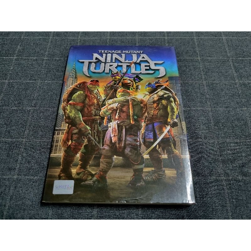 DVD ภาพยนตร์ฮีโร่แอ็คชั่นไซไฟ สุดมันส์ฮากระจาย "Teenage Mutant Ninja Turtles / นินจาเต่า" (2014)