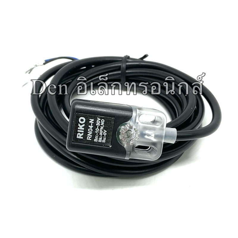 RN04-N ชนิด NPN-NO จับโลหะ ยี่ห้อ RiKo ไฟเลี้ยง10-30VDC Proximity sensor เซ็นเซอร์ พร้อมส่ง ออกบิลได้ - รูปที่ 2