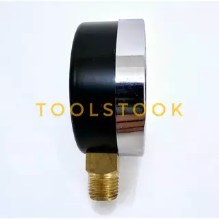 เกจวัดแรงดัน psi (Pressure Gauge) ขนาด10bar 150psi เกจ์วัดแรงดันน้ำ ลม และน้ำมัน หน้าปัด 2.5นิ้ว เกลียว BSP 1/4"