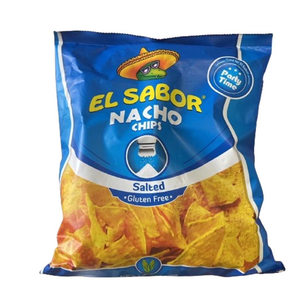 El Sabor Nacho Chips Salted Gluten Free 225g