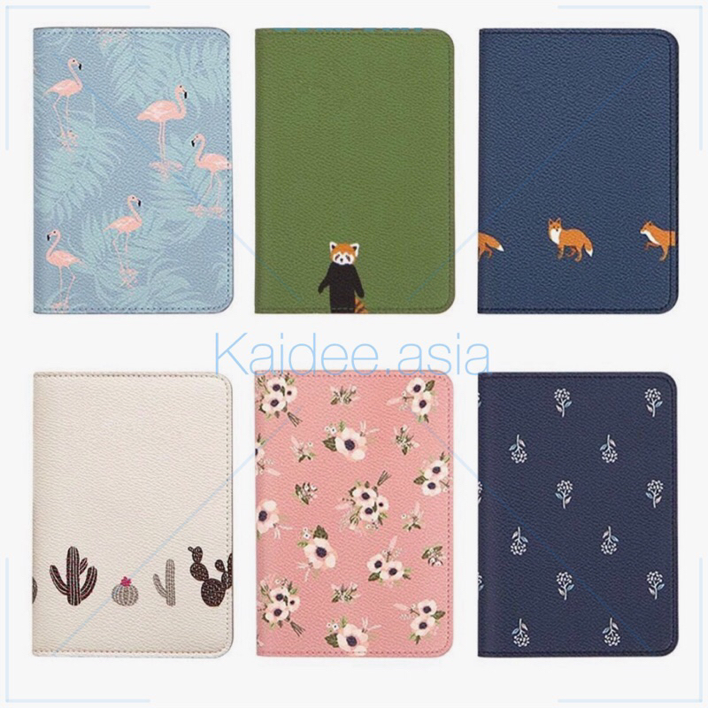 ✅ ขายดี ซองใส่พาสปอร์ต ปกพาสปอร์ต ปกหนังสือเดินทาง Passport Holder หนัง PU หนา ลายเรียบหรู