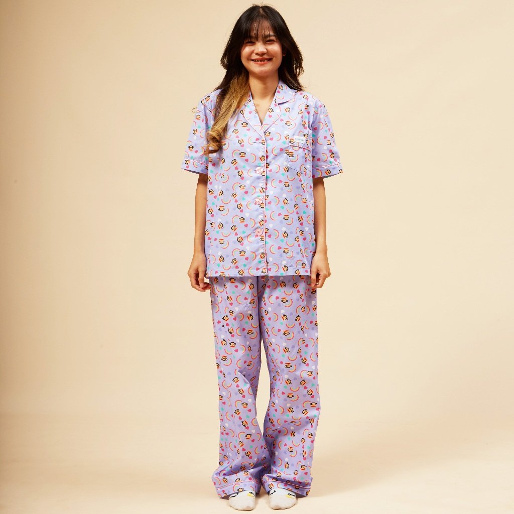 PAUL FRANK ชุดนอน WOMENS SS IT'S RAINBOW PANTS SET