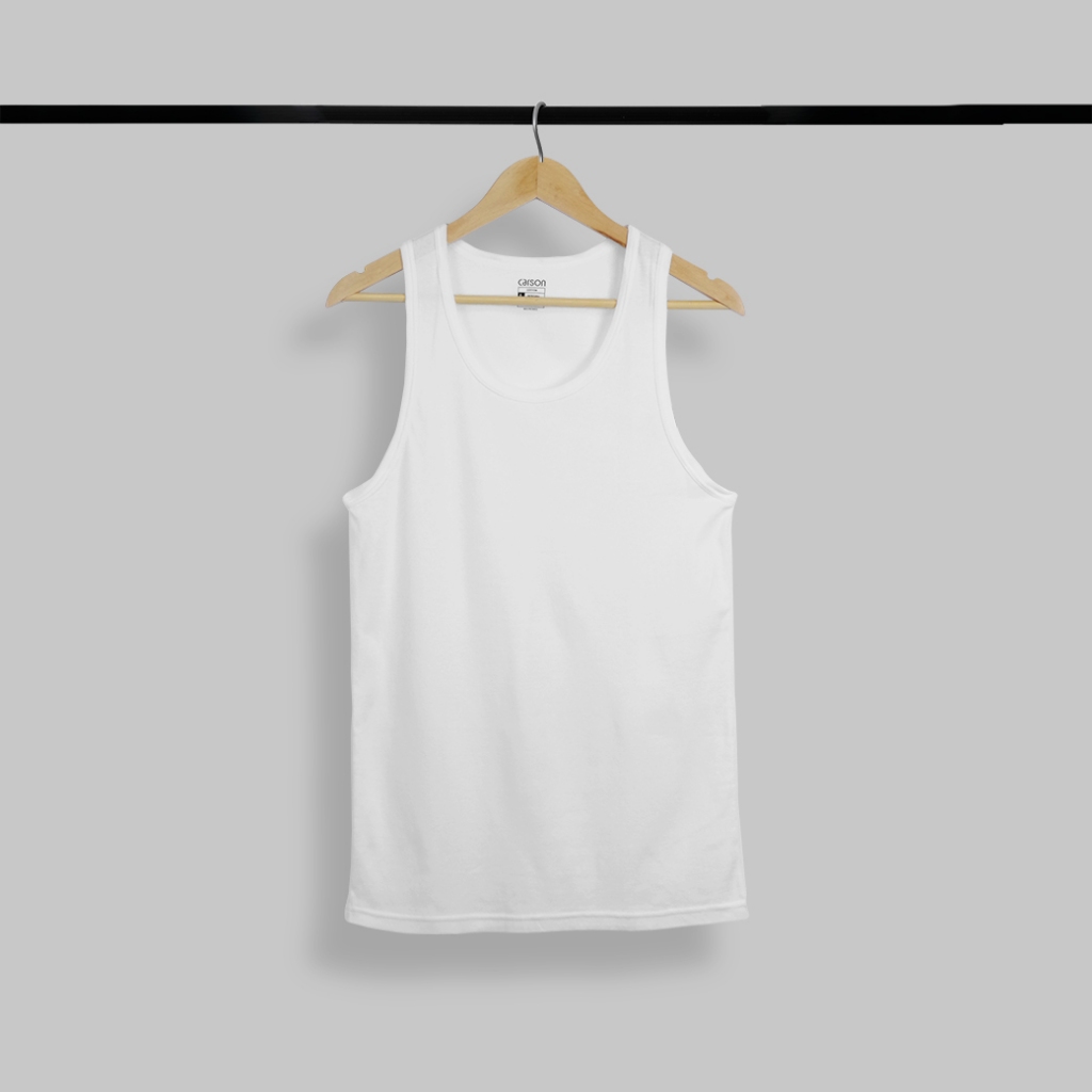 เสื้อกล้ามชาย Carson Men รุ่นผ้า Cotton USA แพ็ค 1 ตัว (TTC14413W)