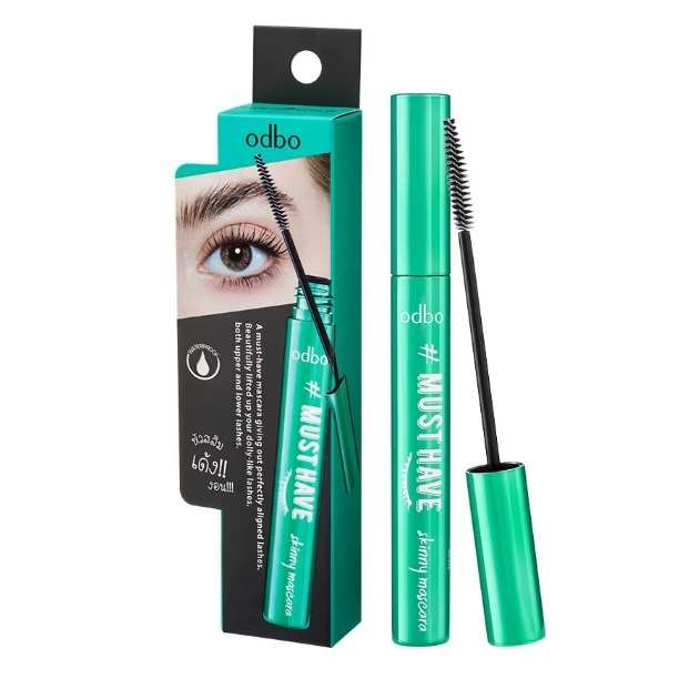 Odbo Must Have Skinny Mascara 7g.โอดีบีโอ มัสท์ แฮฟ สกินนี่ มาสคาร่า มาสคาร่าตา.#od936