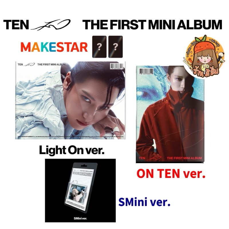 ลด 30% ใน Live [พร้อมส่ง] อัลบั้ม เตนล์ TEN_The 1st Mini Album 'TEN' - (Photobook 1, 2 , Smini Ver.) + Makestar pob